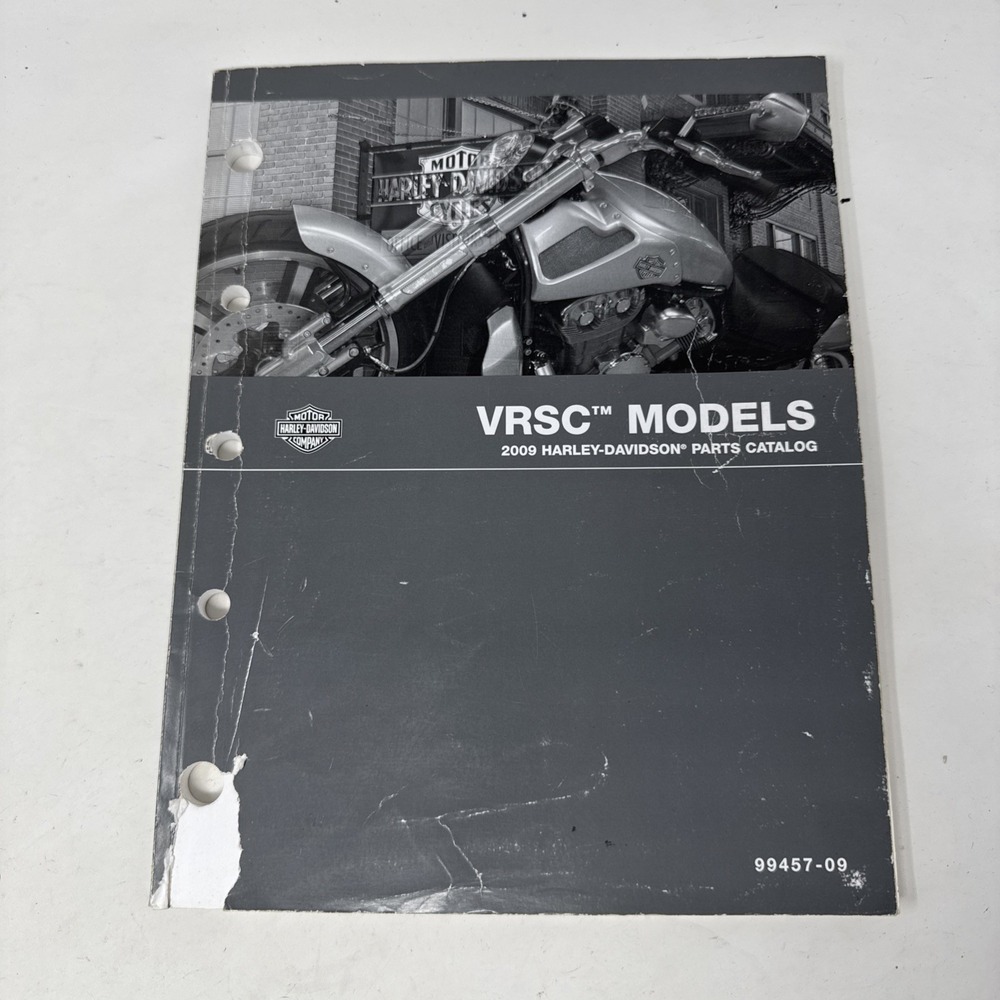 HARLEY DAVIDSON 2009 VRSC MODELS PARTS CATALOG 99457-09‎